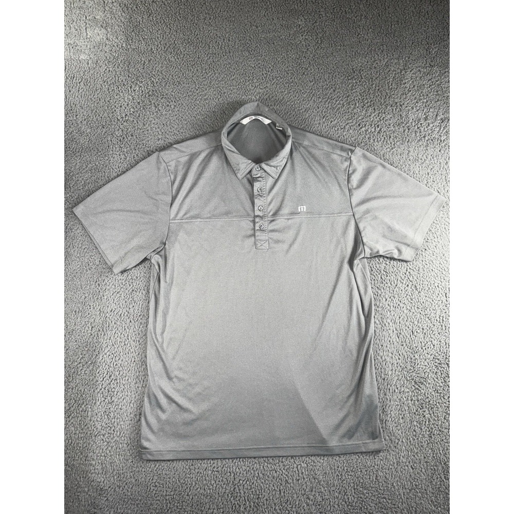 Travis Matthew Polo Golf Shirt‎ Men XL Short Sleeve Polyester Preppy Active